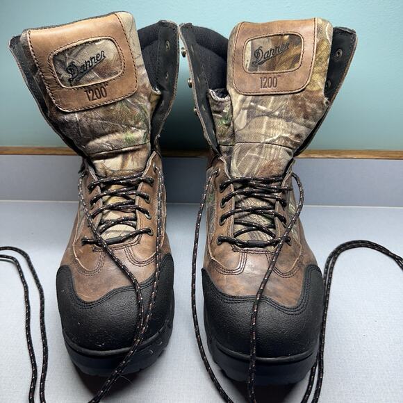 Gore-Tex Danner Real tree Pronghorn 8" 1200G Insulated Waterproof Men’s 11D - Picture 4 of 16